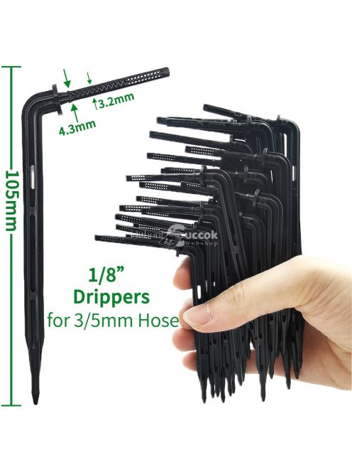 Üvegházi csepegtető öntözőrendszer készlet