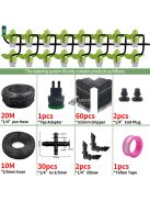 Üvegházi csepegtető öntözőrendszer készlet