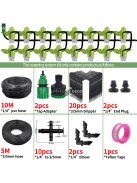 Üvegházi csepegtető öntözőrendszer készlet