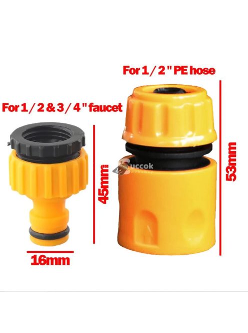 10 db gyorscsatlakozó tömlőhöz