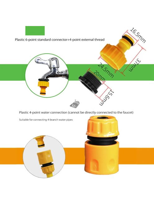 10 db gyorscsatlakozó tömlőhöz