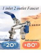 cinkötvözet kerti csap vízelosztó