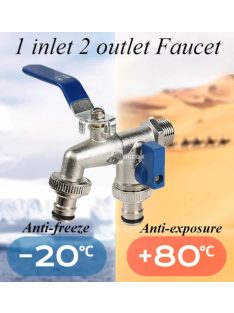 cinkötvözet kerti csap vízelosztó