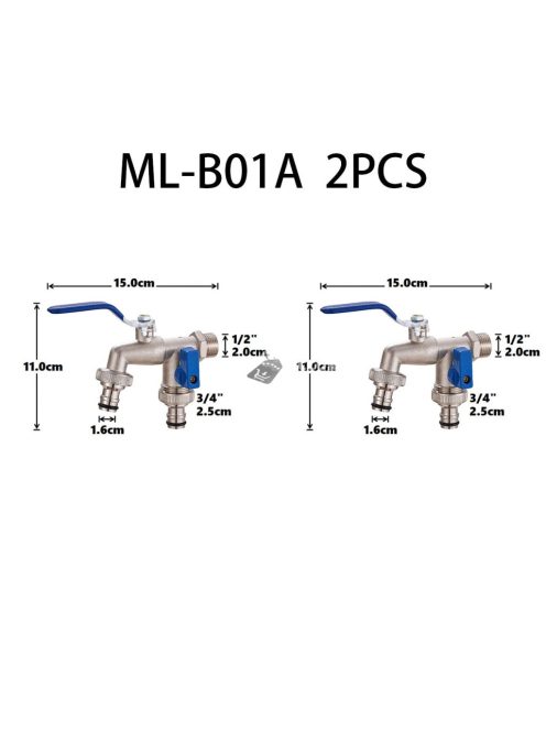 cinkötvözet kerti csap vízelosztó