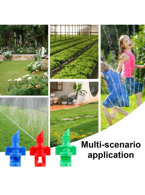 300db 360 fokos törésfúvóka – mikroszóró permetező, kerti öntözőrendszerhez