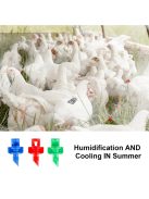 300db 360 fokos törésfúvóka – mikroszóró permetező, kerti öntözőrendszerhez