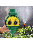 Zöld műanyag kerti elektronikus automata öntöző időzítő