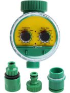 Zöld műanyag kerti elektronikus automata öntöző időzítő