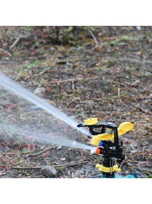 Menetes kerti forgó öntöző – automatikus 360 fokos vízpermetező