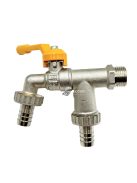 Réz csapadapter IBC víztartályhoz öntöző csatlakozóval