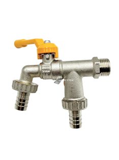   Réz csapadapter IBC víztartályhoz öntöző csatlakozóval