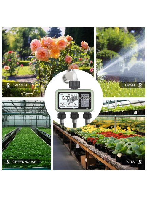 3-zónás vízidőzítő