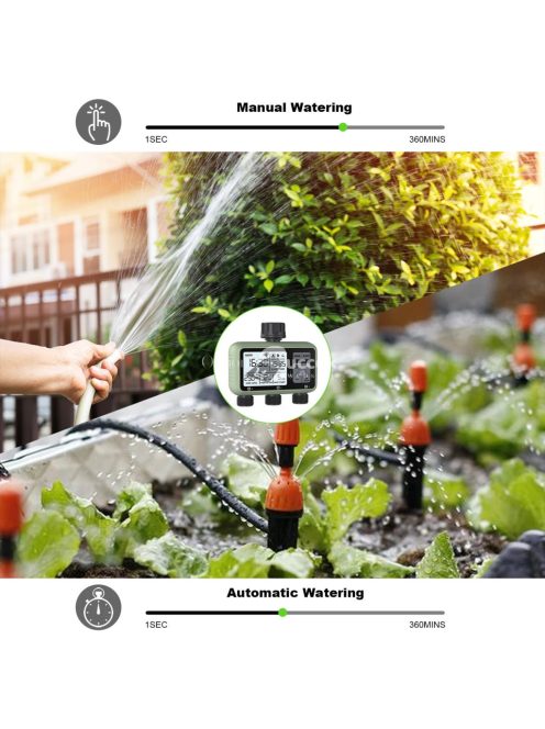 3-zónás vízidőzítő