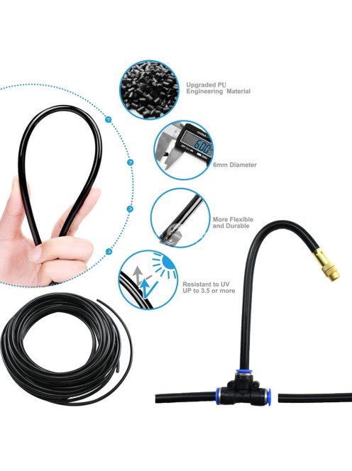 Szabadon hajlítható univerzális permetező készlet