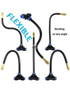 Szabadon hajlítható univerzális permetező készlet