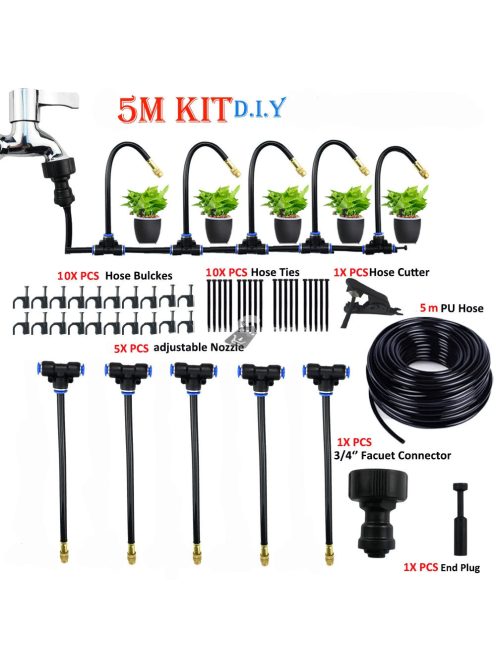 Szabadon hajlítható univerzális permetező készlet