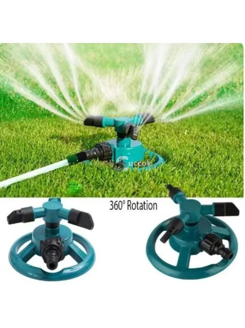 Automatikus öntöző szórófej – 360 fokban automatikusan forgó vízpermetező