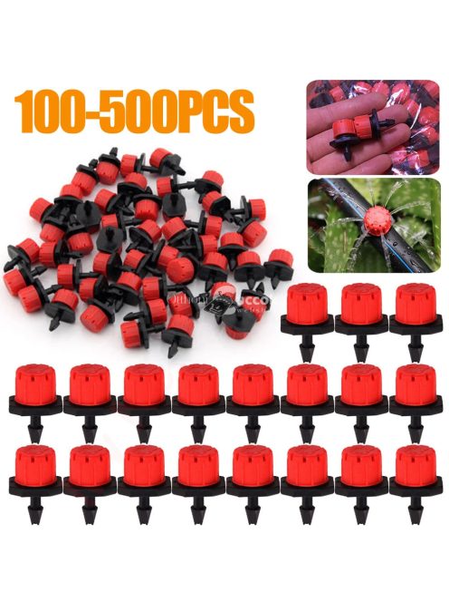 Állítható öntöző csepegtető és szórófej készlet (100 db)