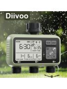 Kerti vízidőzítő – 3 zónás programozható automatikus öntöző időzítő, eső késleltető