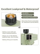 Kerti vízidőzítő – 3 zónás programozható automatikus öntöző időzítő, eső késleltető