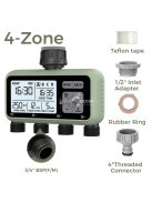 Kerti vízidőzítő – 3 zónás programozható automatikus öntöző időzítő, eső késleltető