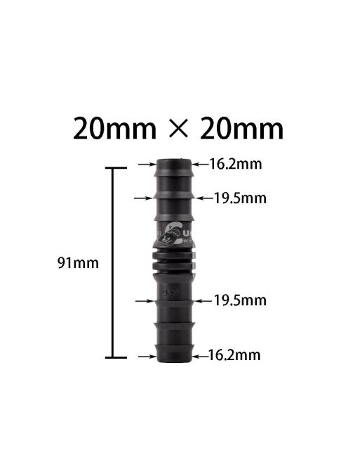 Csepegtető öntözőrendszer csatlakozó idom készlet