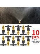 Réz ködpermetező rendszer kerti öntözéshez