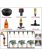 Réz ködpermetező rendszer kerti öntözéshez