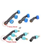 Réz atomizáló permetező fúvóka kerti öntözéshez