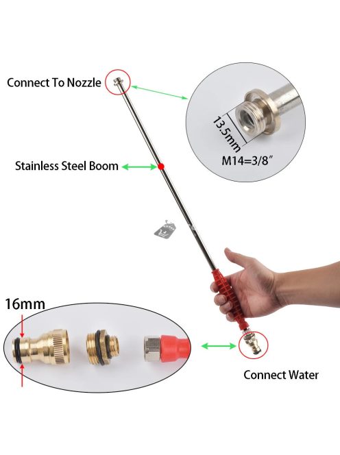 Réz atomizáló permetező fúvóka kerti öntözéshez