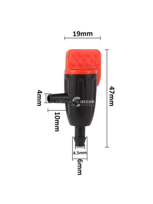 10 db mikro csepegtető öntözőrendszer eszköz