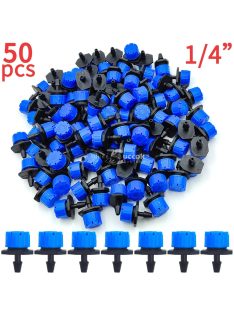   kék állítható 1/4'' öntöző ködpermetező csepegtető