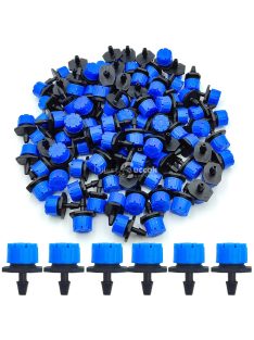   kék állítható 1/4'' öntöző ködpermetező csepegtető