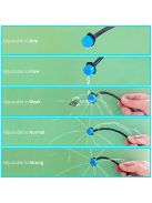 kék állítható 1/4'' öntöző ködpermetező csepegtető