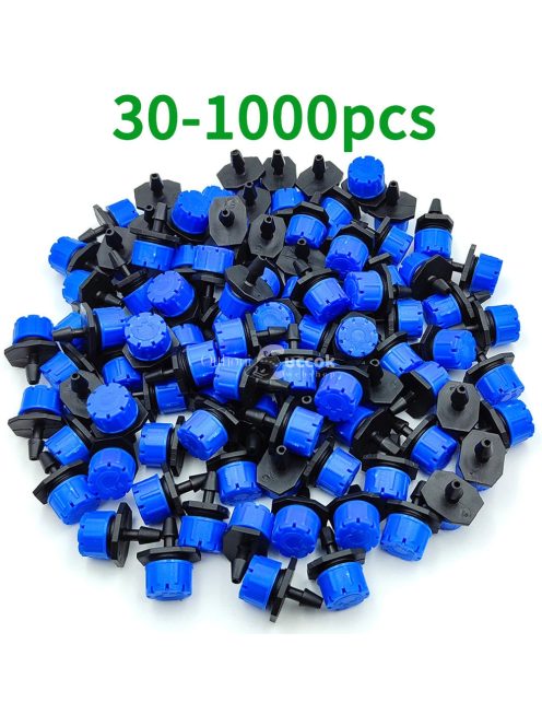 kék állítható 1/4'' öntöző ködpermetező csepegtető