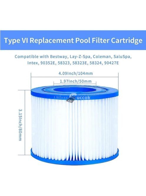 Medence szűrő szivattyú patron