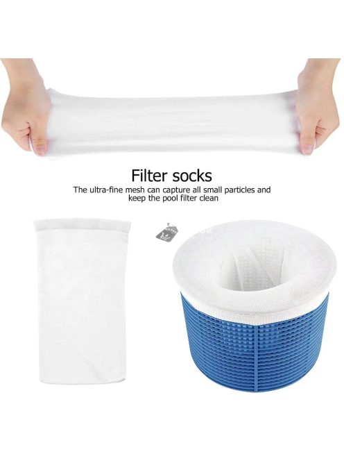 Medence szűrő zokni készlet