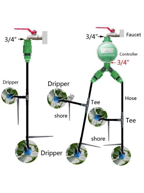 Állítható csepegtető fúvóka csepegtető öntözéshez