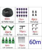 Automata csepegtető öntözőrendszer készlet időzítővel