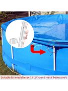 Csatlakozó tüskék Intex fémvázas medencékhez