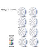 Víz alatti RGB LED lámpa távirányítóval