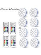 Víz alatti RGB LED lámpa távirányítóval