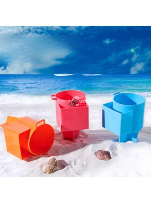 Hordozható strand poháralátét készlet