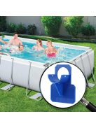 1db medence cső tartó – 30-38 mm-es csövekhez, Intex felületi medencéhez, rögzítő konzol