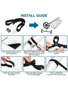 Medence takaró pánt készlet