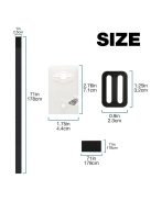 Medence takaró pánt készlet