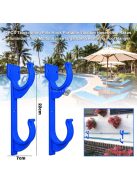 2 db medence tartó rúd akasztó készlet