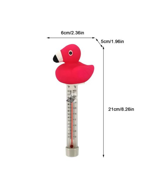 Állatos medence víz hőmérő