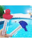 Állatos medence víz hőmérő