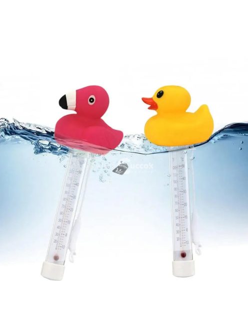 Állatos medence víz hőmérő